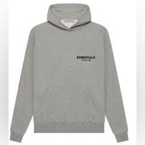 Fear of God Essentials Hoodie ‘dark Oatmeal’